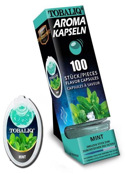 TOBALIQ - APPLE MINT Aromakapseln (100 Kapseln)